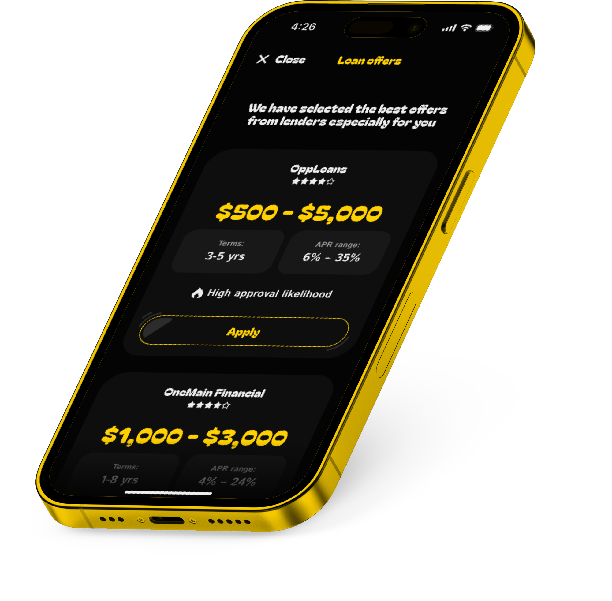 APPNAME onboarding and app preview